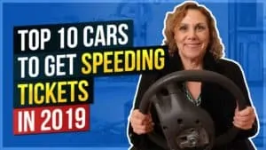 Top 10 Cars to Get Speeding Tickets in 2019 Thumbnail