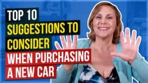 Top 10 Suggestions to Consider When Purchasing a New Car