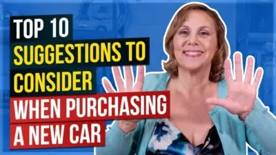 Top 10 Suggestions to Consider When Purchasing a New Car