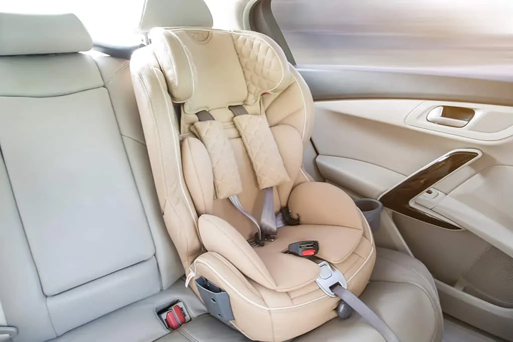 car seat in a customer's vehicle in Mays Landing