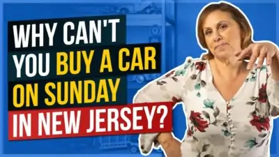 Why Can't You Buy a Car On Sunday in New Jersey?